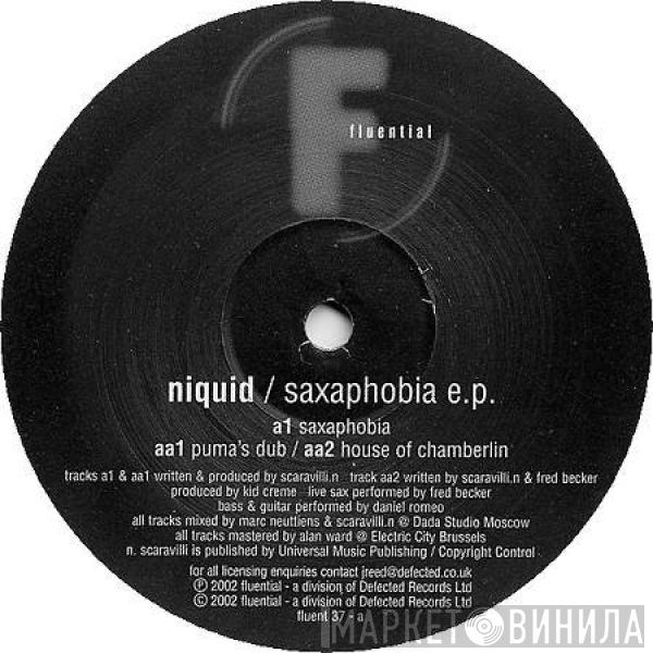 Niquid - Saxaphobia E.P.