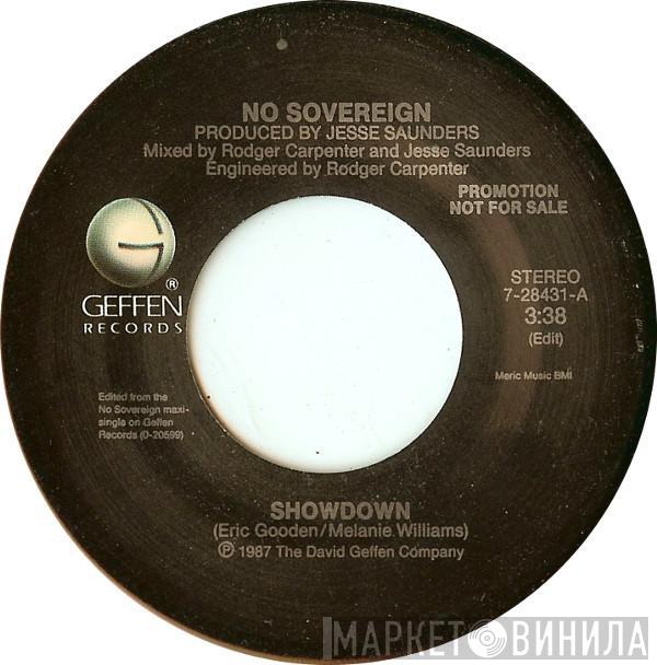 No Sovereign - Showdown