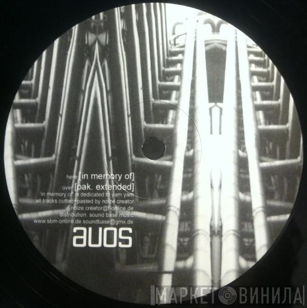 Noize Creator - Pak. Extended / In Memory Of