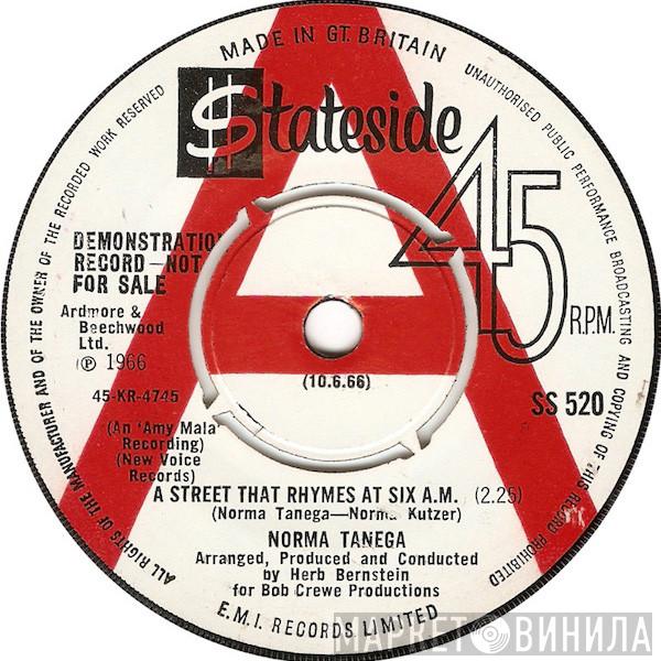 Norma Tanega - A Street That Rhymes At Six A.M. / Treat Me Right