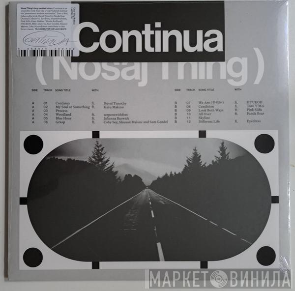 Nosaj Thing - Continua