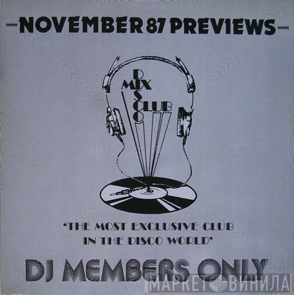  - November 87 Previews