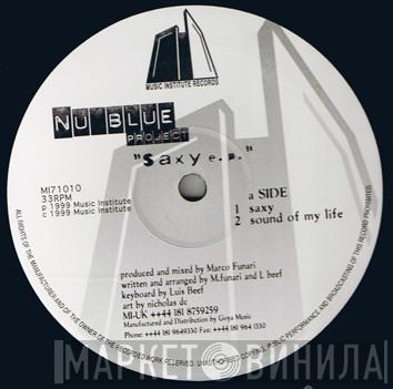 Nu Blue Project - Saxy E.P.