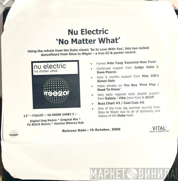  Nu Electric  - No Matter What