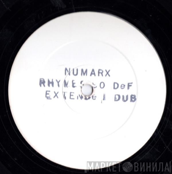 Numarx - Rhymes So Def