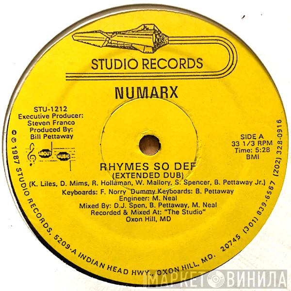 Numarx - Rhymes So Def
