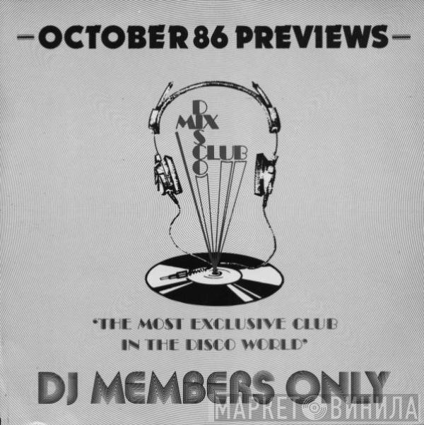  - October 86 Previews