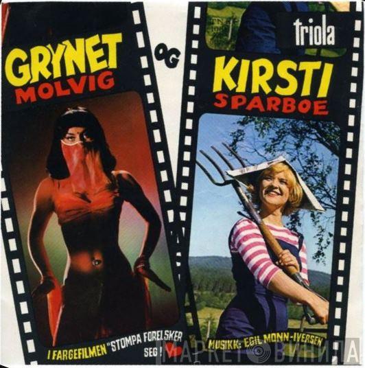 Og Grynet Molvig , Kirsti Sparboe  Egil Monn Iversen  - Grynet Molvig Og Kirsti Sparbo I Fargefilmen Stompa Forelsker Seg!