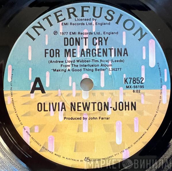  Olivia Newton-John  - Don't Cry For Me Argentina