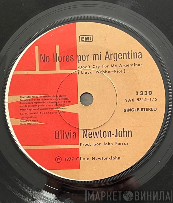  Olivia Newton-John  - Don't Cry For Me Argentina