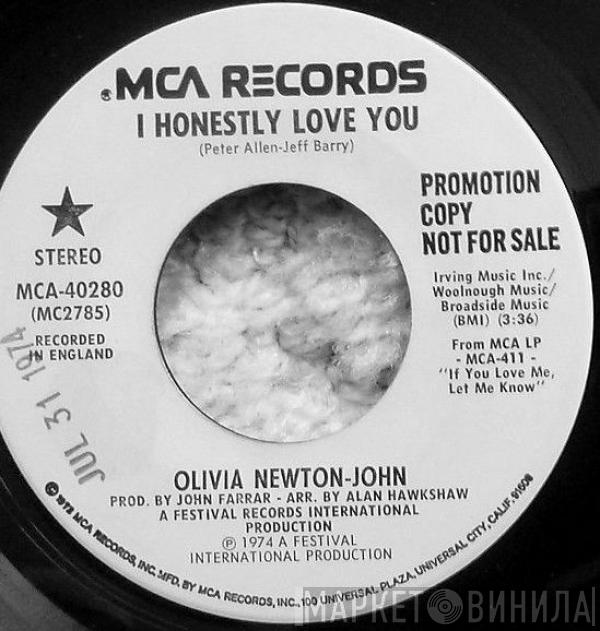  Olivia Newton-John  - I Honestly Love You