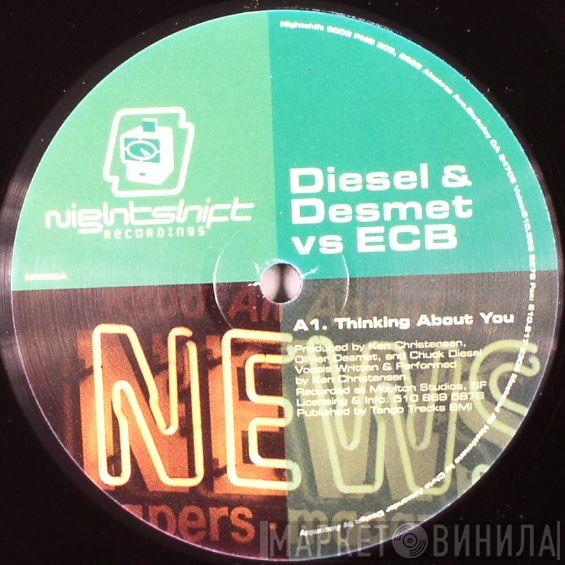 Olivier Desmet & Chuck Diesel, East Coast Boogiemen - Thinking About You