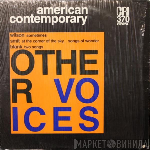 Olly Wilson, Leo Smit, Allan Blank - Other Voices