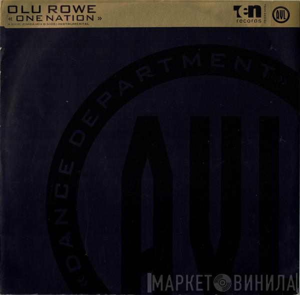 Olu Rowe - One Nation
