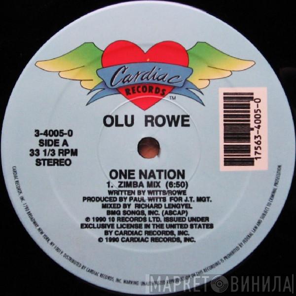  Olu Rowe  - One Nation