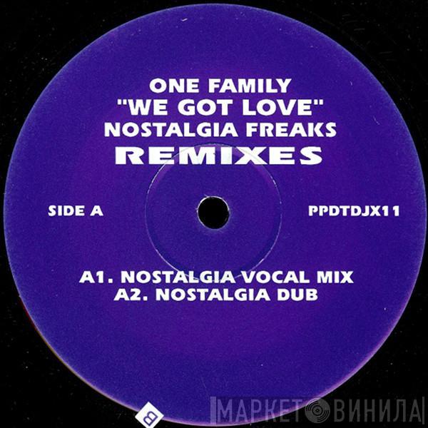 One Family - We Got Love (Remixes)