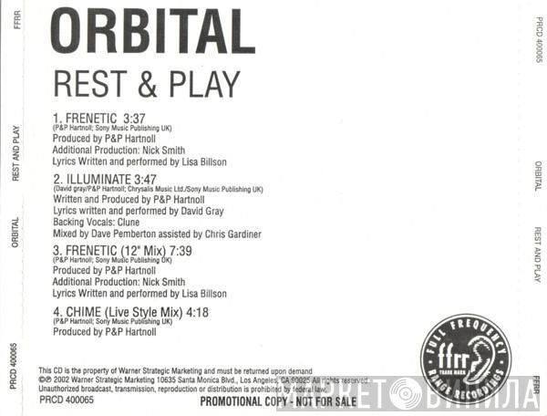  Orbital  - Rest & Play