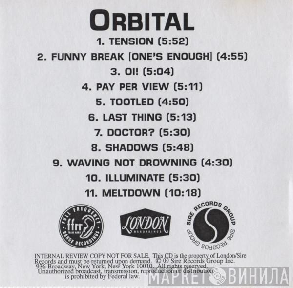  Orbital  - The Altogether