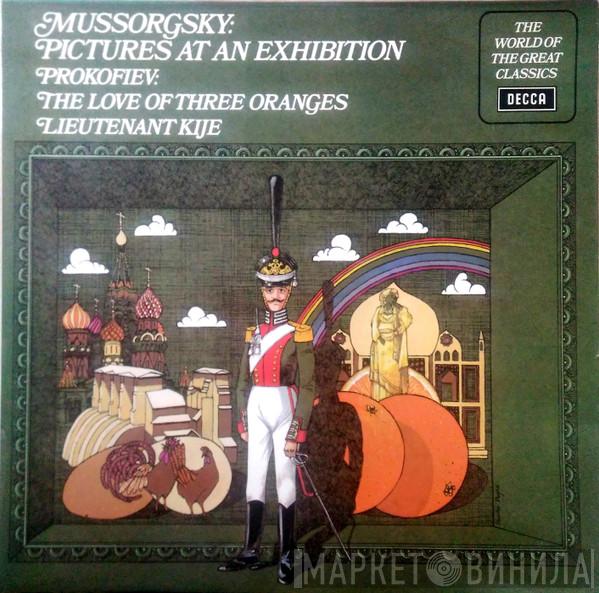 Orch. Modest Mussorgsky / Maurice Ravel  Sergei Prokofiev  - Pictures At An Exhibition / Lieutenant Kije / The Love Of Three Oranges