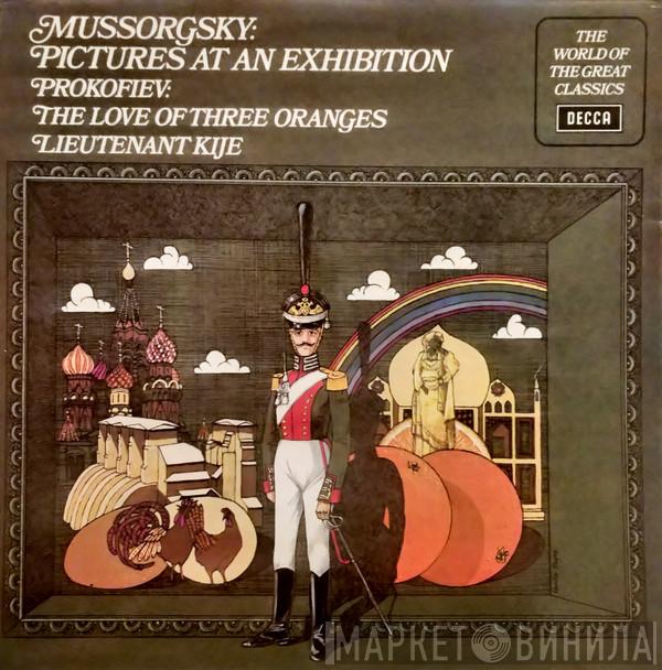 Orch. Modest Mussorgsky / Maurice Ravel  Sergei Prokofiev  - Pictures At An Exhibition / Lieutenant Kije / The Love Of Three Oranges