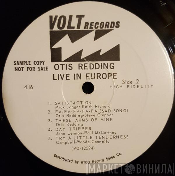  Otis Redding  - Otis Redding Live In Europe