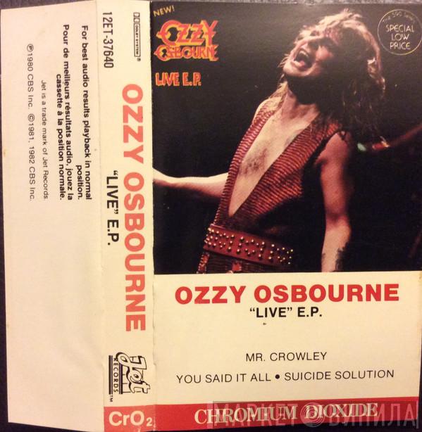  Ozzy Osbourne  - "Live" E.P.