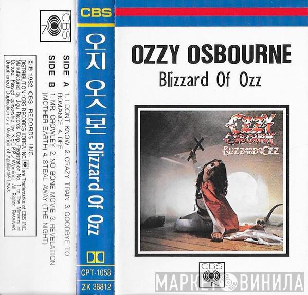  Ozzy Osbourne  - Blizzard Of Ozz