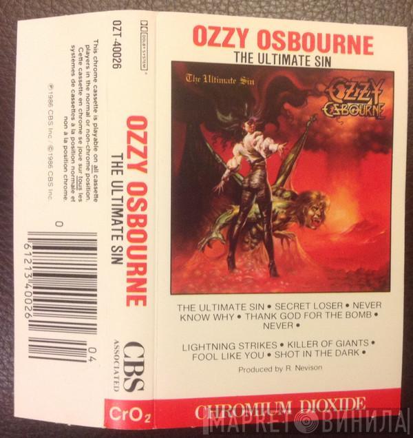  Ozzy Osbourne  - The Ultimate Sin