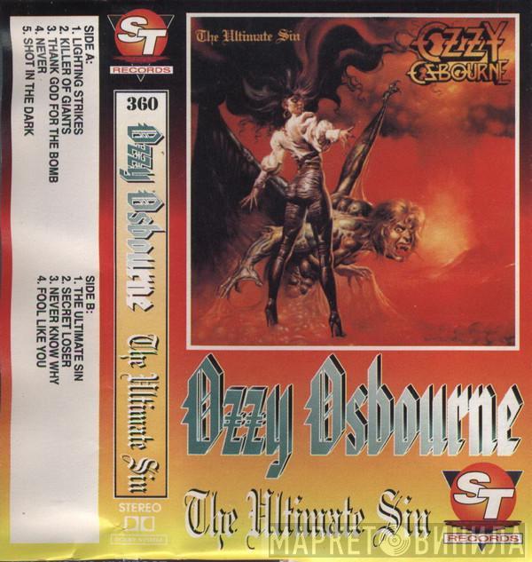 Ozzy Osbourne  - The Ultimate Sin