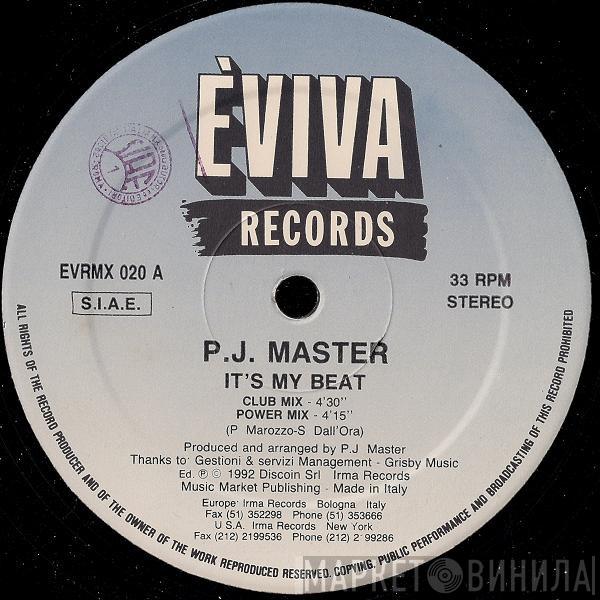P.J. Master - It's My Beat