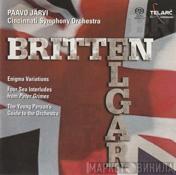 , Paavo Järvi , Cincinnati Symphony Orchestra , Benjamin Britten  Sir Edward Elgar  - Enigma Variations · Four Sea Interludes From Peter Grimes · The Young Person's Guide To The Orchestra