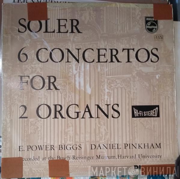 - Padre Antonio Soler And E. Power Biggs  Daniel Pinkham  - Six Double Concertos For Two Organs