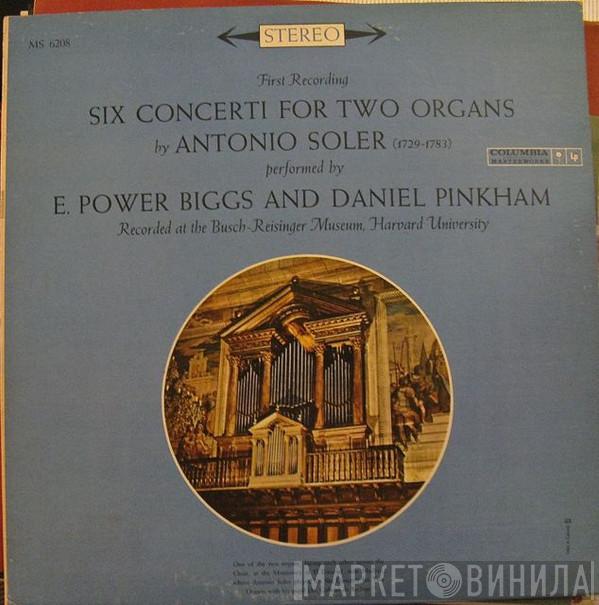 - Padre Antonio Soler And E. Power Biggs  Daniel Pinkham  - Six Concerti For Two Organs