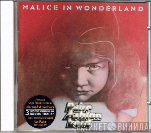 Paice Ashton & Lord - Malice In Wonderland