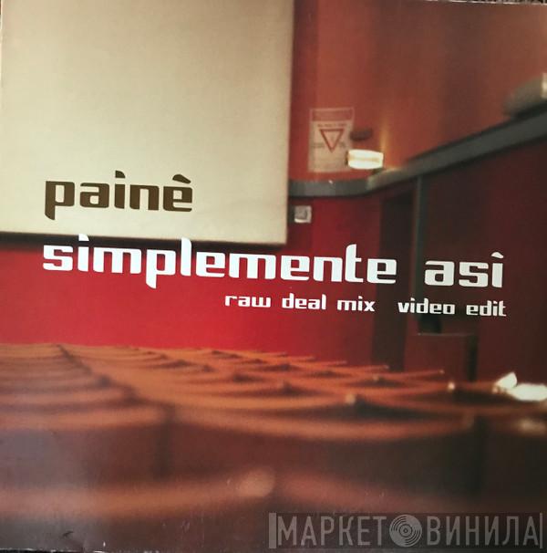 Painè - Simplemente Asì - Raw Deal Mix
