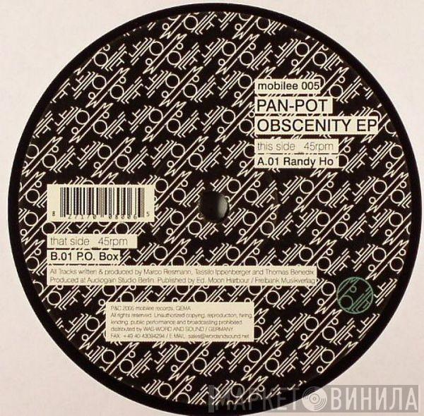 Pan-Pot - Obscenity EP
