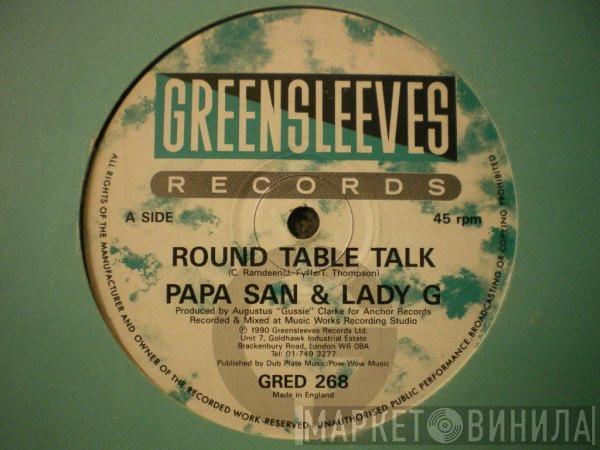 Papa San, Lady G - Round Table Talk