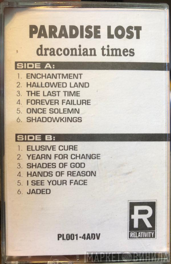  Paradise Lost  - Draconian Times
