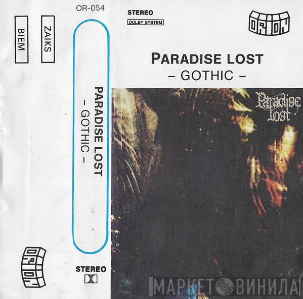  Paradise Lost  - Gothic