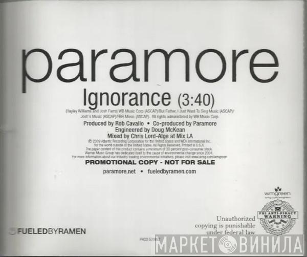  Paramore  - Ignorance