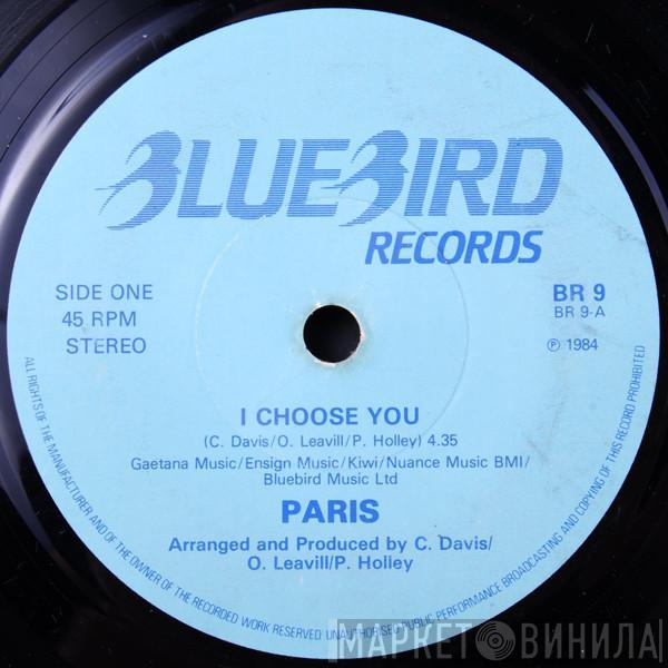 Paris  - I Choose You / Punkin' Funkin'