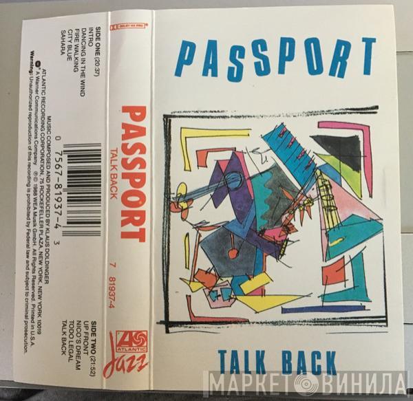 Passport  - Talk Back