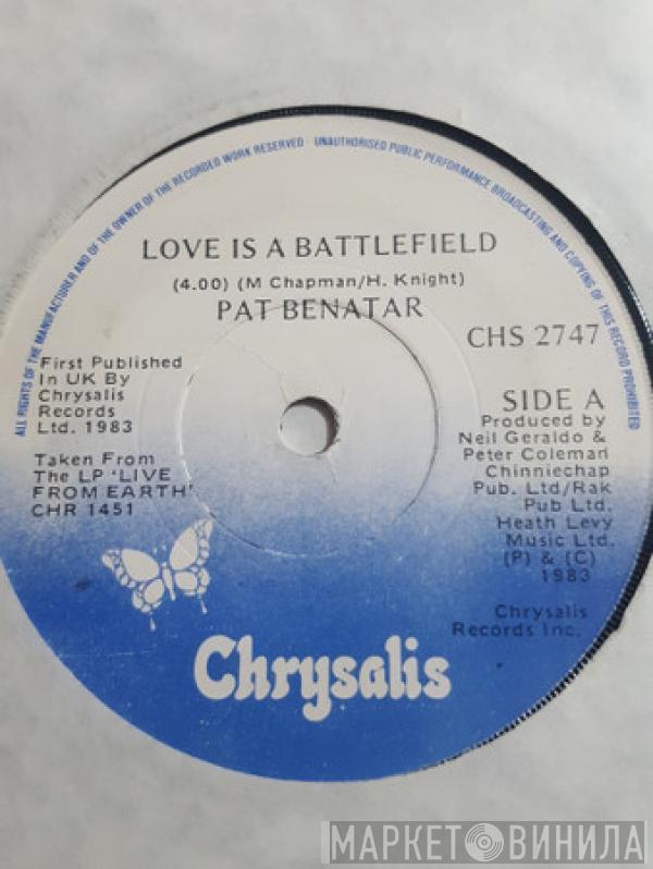 Pat Benatar - Love is  A Battlefield