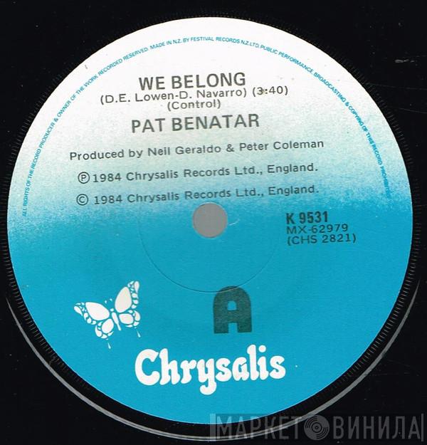  Pat Benatar  - We Belong