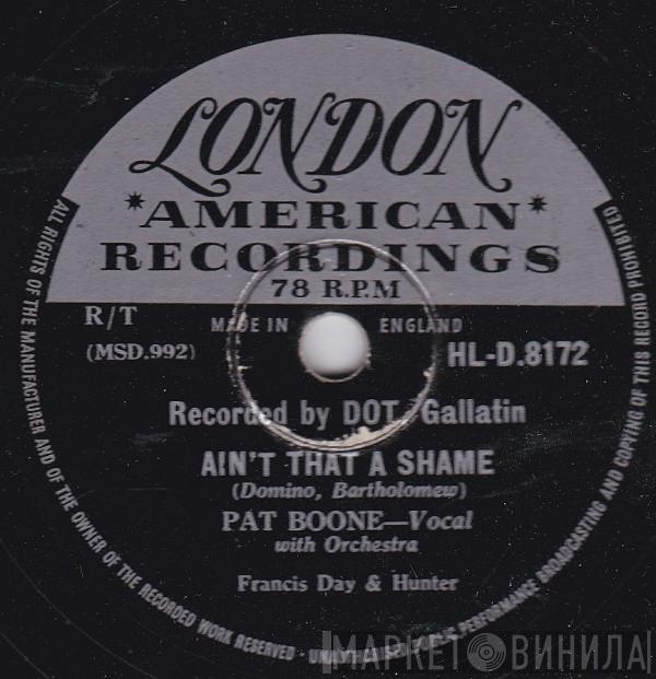 Pat Boone - Ain't That A Shame / Tennessee Saturday Night