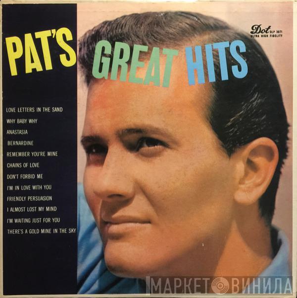 Pat Boone - Pat's Great Hits