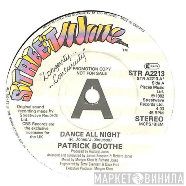  Patrick Boothe  - Dance All Night