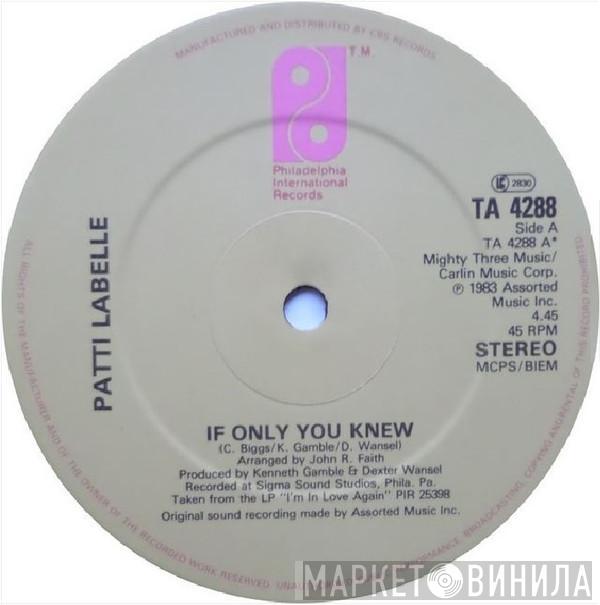 Patti LaBelle - If Only You Knew / I'll Never, Never Give Up