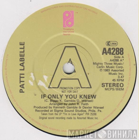 Patti LaBelle - If Only You Knew