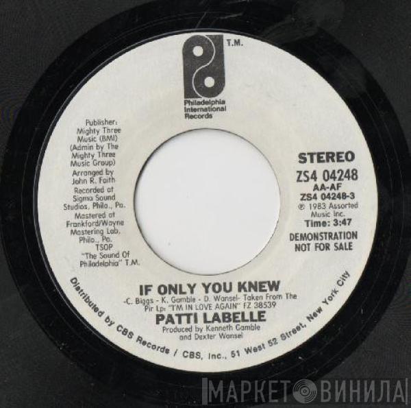 Patti LaBelle - If Only You Knew